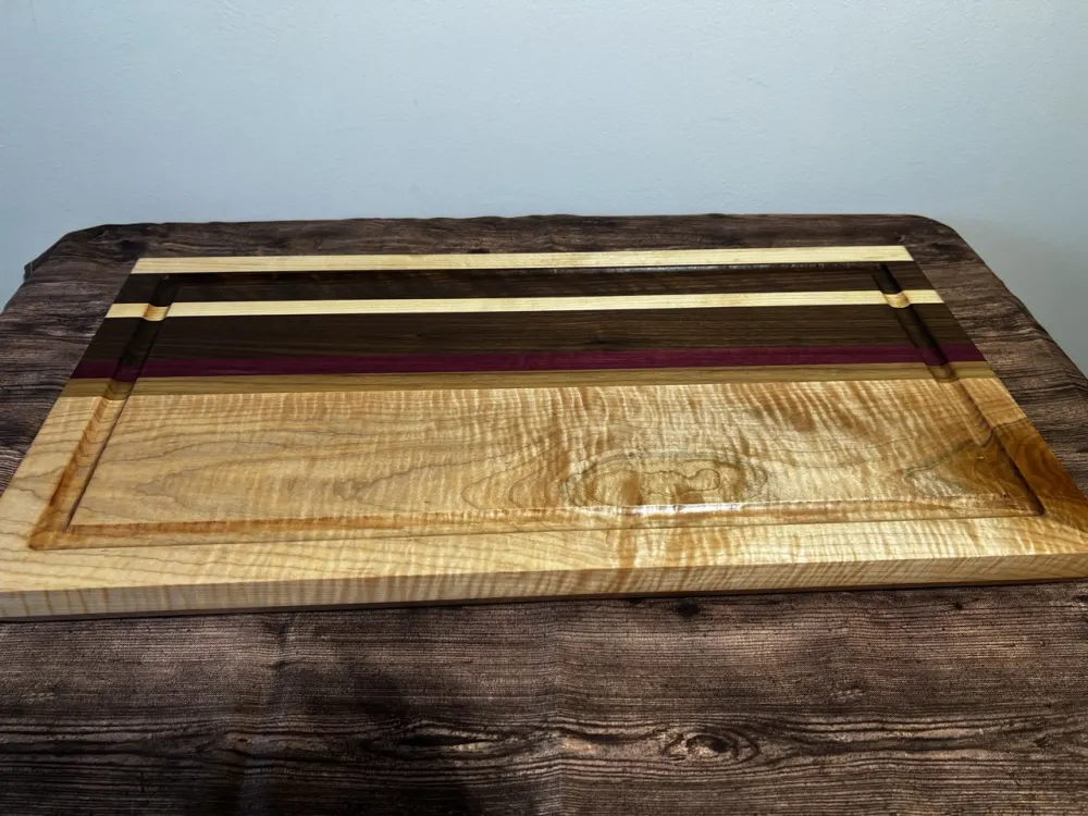 HarmonyEdge Board handmade by Wood Dust Creations